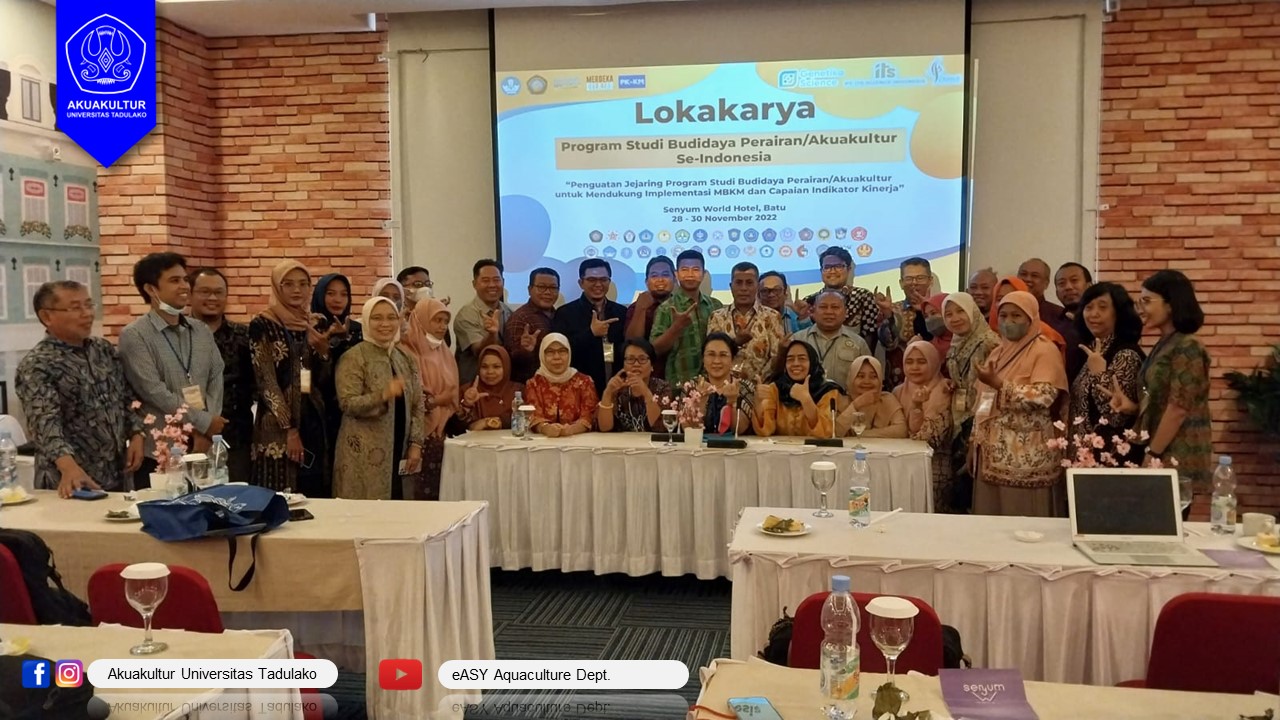 Read more about the article LOKAKARYA PRODI AKUAKULTUR Se INDONESIA